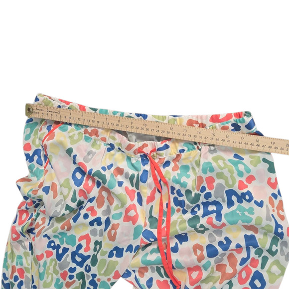 Summersalt The Cloud 9 Silk Matching Pajama Set in Rainbow Zebra size L - Picture 11 of 11